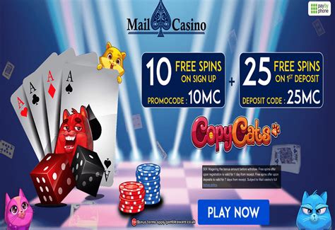 Mail casino bonus